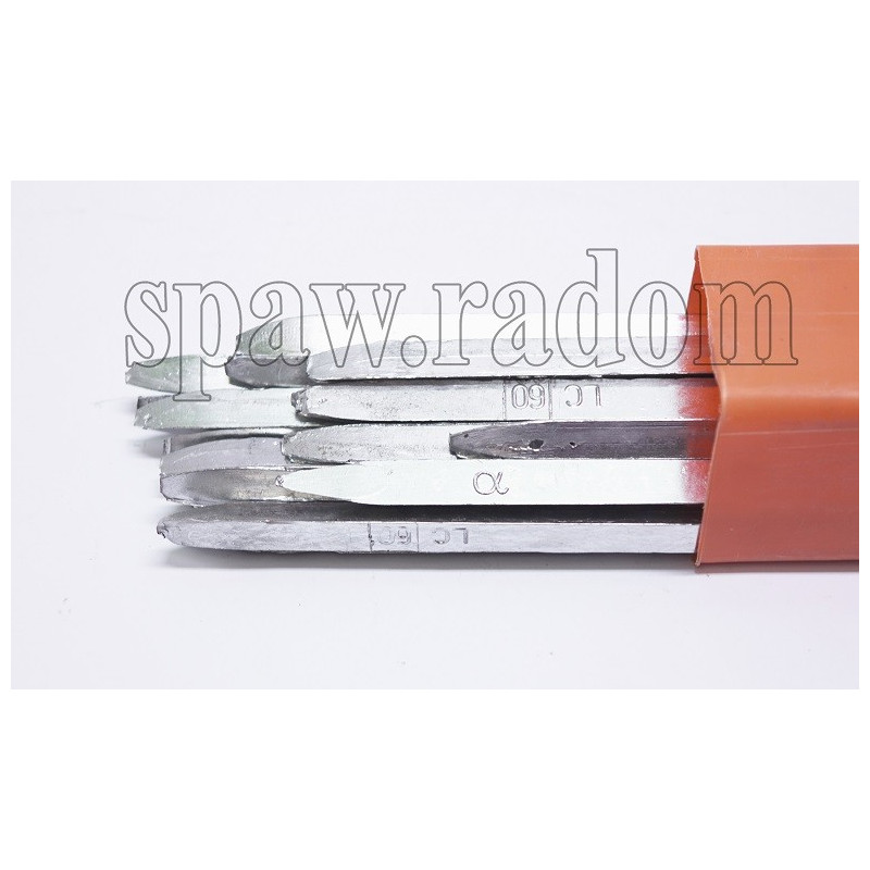 Cyna do lutowania w prętach LC-60 10 x 400mm (AM0002) (cena za 1szt.)