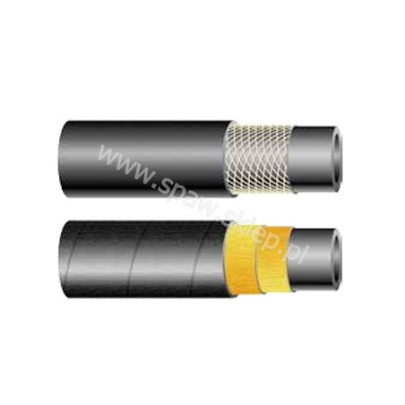 Wąż do sprężonego pow., azotu, argonu, CO2 (guma czarna) FAGUMIT AQUAR WELD