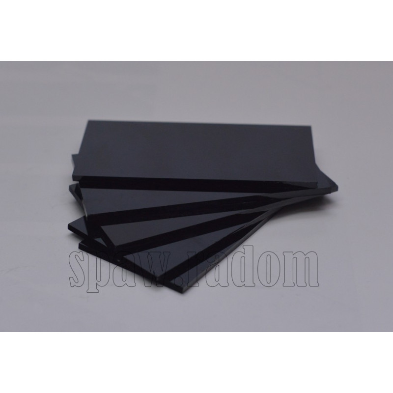 Szkło ciemne (filtr spawalniczy) 50 x 100 DIN nr 8 - 13