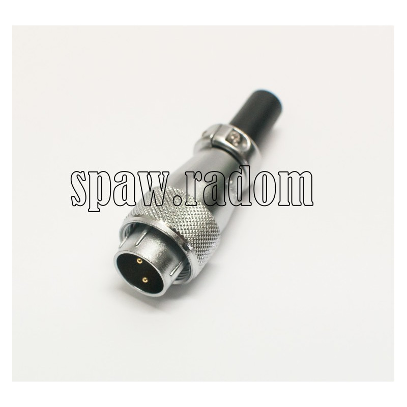 Wtyczka sterowania (męska na kabel) 2pol (IM0058)