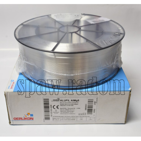 Drut spawalniczy ALUFIL AlMg5 0,8/7kg OERLIKON (ALWP2270)
