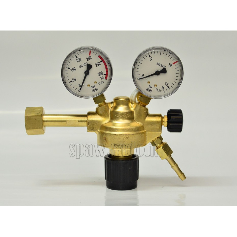 Reduktor do azotu RBAz-1-z (z zaworem odcinającym) PERUN (PER1235)