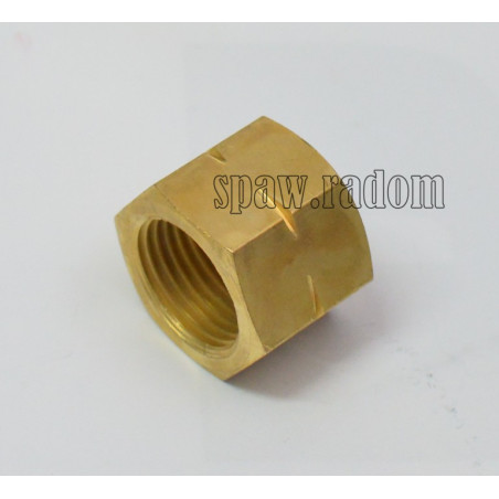 Nakrętka do łącznika wlotowego do reduktora propan-butan RBGp-0,15 / RBW-0,3 PERUN (PER1374)