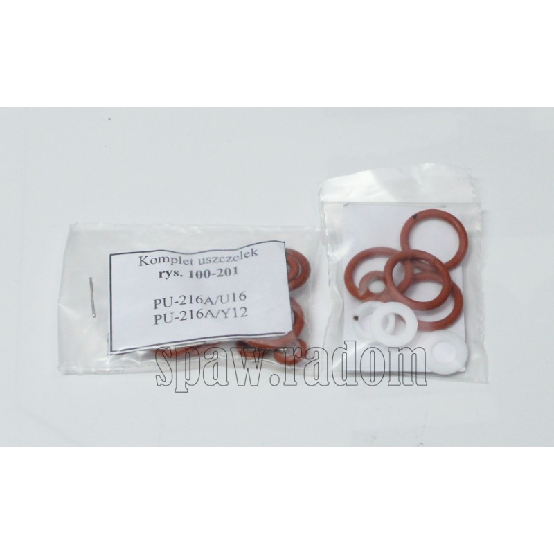Kpl. uszczelek do palników PU 216A Y12/U16 PERUN (PER1308)