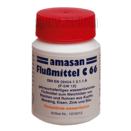 Żel-Topnik C66 do lutowania miękkiego 125g (AM0051)