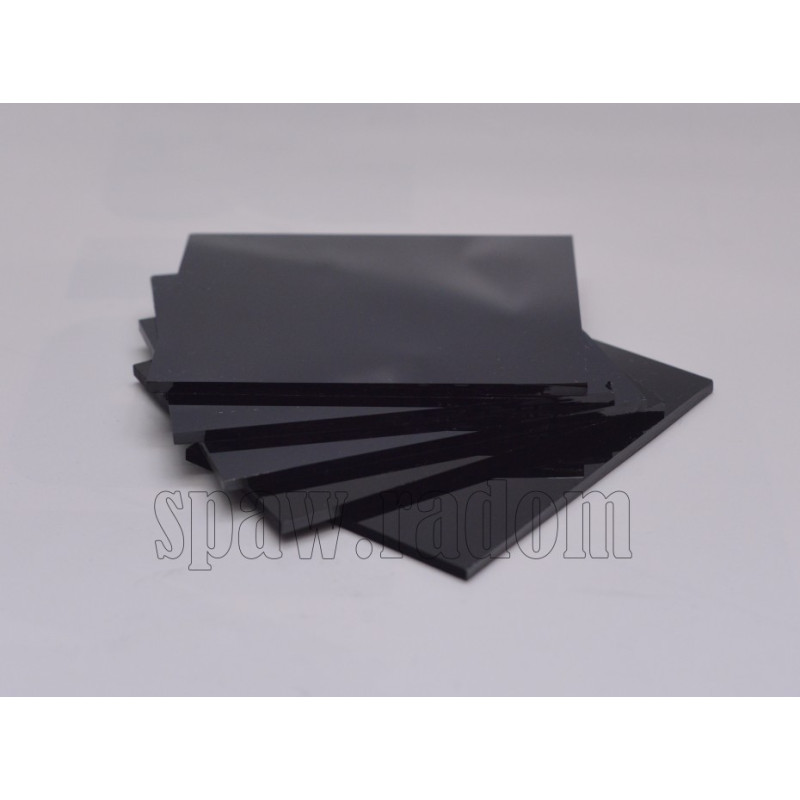 Szkło ciemne (filtr spawalniczy) 80 x 100 DIN nr 8 - 13