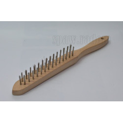 Szczotka druciana 2 rzędowa ze stali nierdzewnej (ALWP8405)