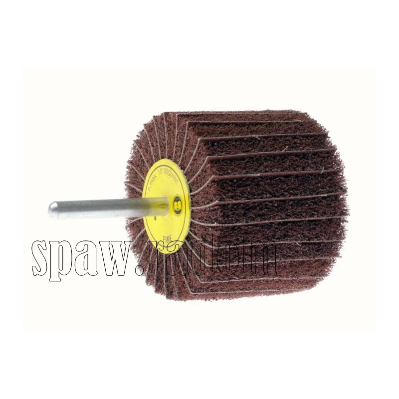 Ściernica z włókniny z przekładką na trzpieniu 80x50x6 fine (IM0915)