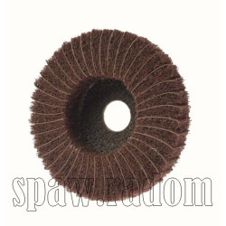 Ściernica talerzowa z włókniny z przekładką fi 125x20x22,2