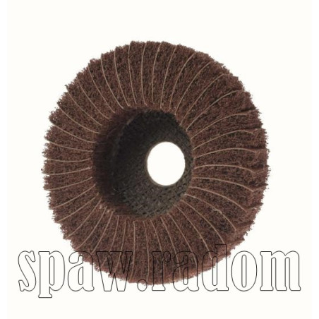 Ściernica talerzowa z włókniny z przekładką fi 125x20x22,2