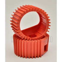 Osłona gumowa pomarańczowa manometru fi 63 (IM8092)