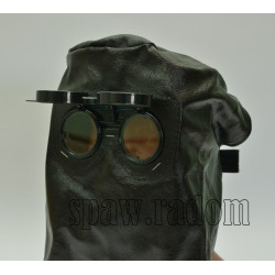 Kaptur skórzany z okularami filtr Ø 50 (KR0582)