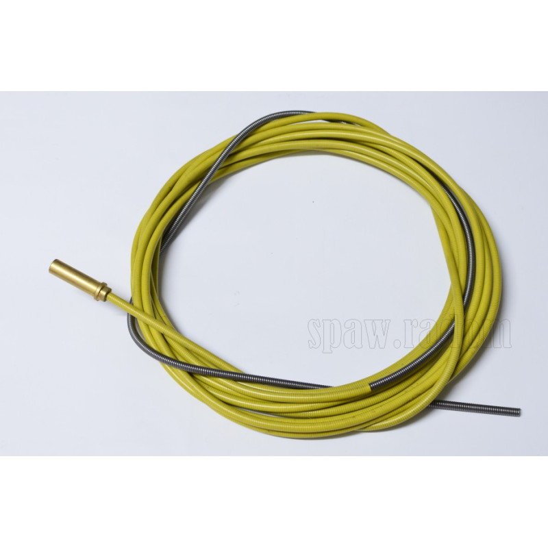 Prowadnik stalowy powlekany 3m żółty (1,6) pasujący do KEMPPI (NV0512)