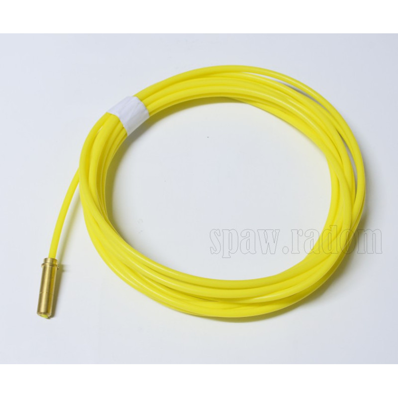 Prowadnik teflonowy 3m żółty (1,6) pasujący do KEMPPI (NV0518)