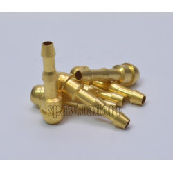 Końcówka wylotowa fi 6,3 do nakrętki na gwint 3/8 (IM0126)