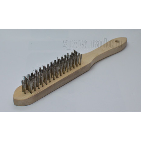 Szczotka druciana 4 rzędowa ze stali nierdzewnej (ALWP8406)