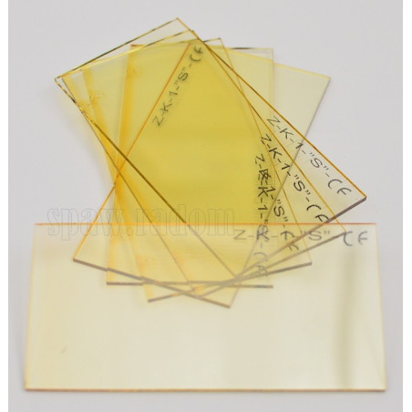 Szkło ochronne 50 x 100 powlekane żółte (IM6321)