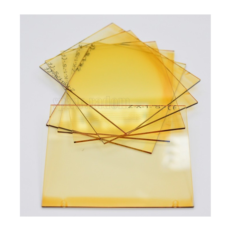 Szkło ochronne 90 x 110 powlekane żółte (IM6323)