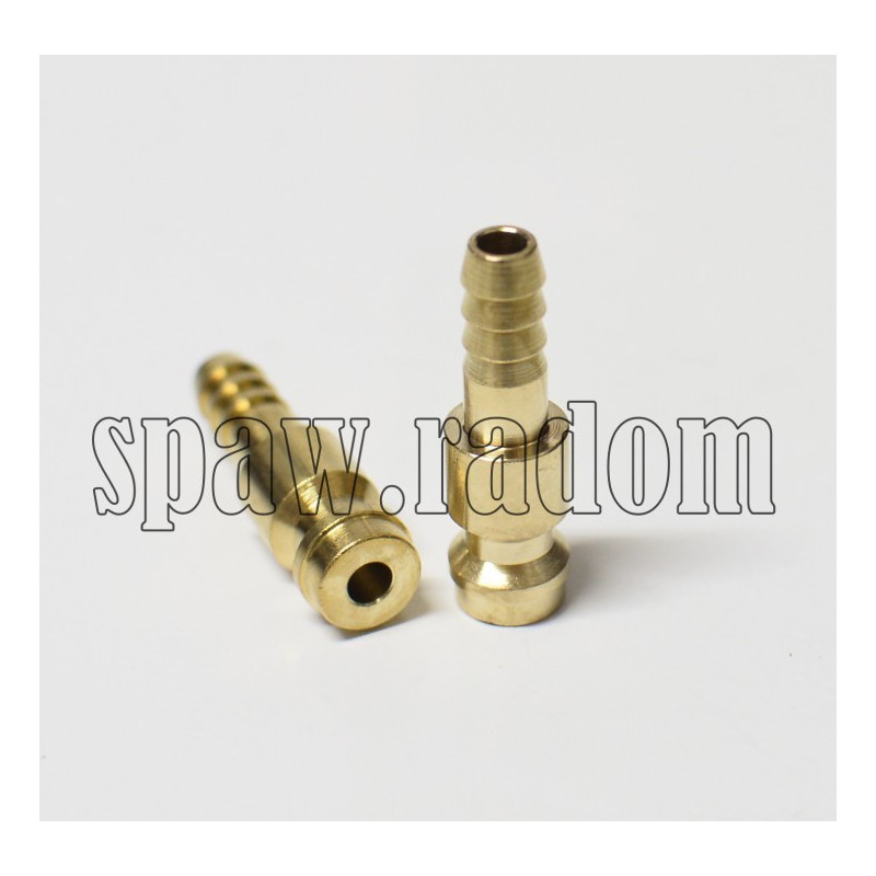 Wtyk ∅ 6mm TYP21 do gniazda szybkozłączki na wąż do wody (IM9337)