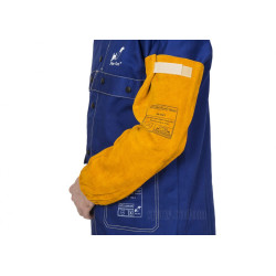 Skórzane rękawy spawalnicze z dwoiny bydlęcej (para) GOLDEN BROWN (W0097)