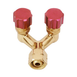 Rozgałęziacz podwójny 3/8 LH gwint lewy (S7687)