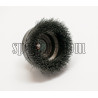 Szczotka doczołowa stalowa fi 80 na gwint M14 (S0008)