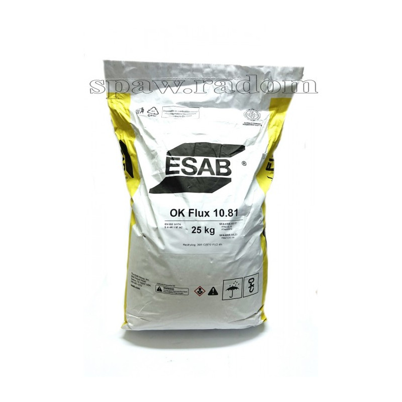 Topnik OK FLUX 10.81 /25kg ESAB (ESAB32222)