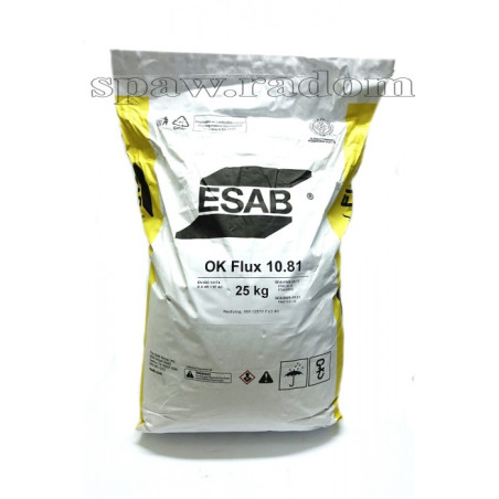 Topnik OK FLUX 10.81 /25kg ESAB (ESAB32222)