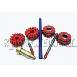 Zestaw rolek KIT fi 1,0V czerwone KEMPPI (KE8581)