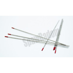 Elektroda wolframowa czerwona WT-20 fi 2,0 dł. 175mm GCE (G0410)