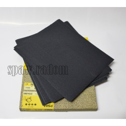 Papier ścierny wodoodporny w arkuszu 280x230 PS 8A farby/lakiery KLINGSPOR