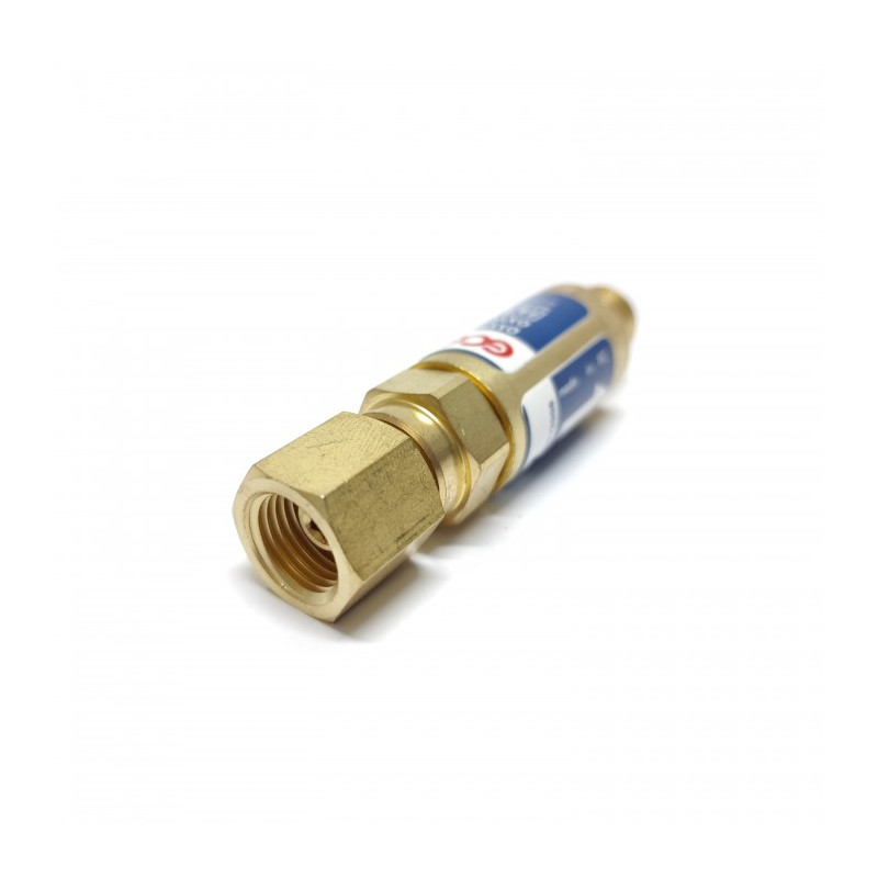 Bezpiecznik przyreduktorowy gazowy FR18 1/4 tlen GCE (G0020)