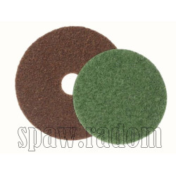 Krążek czepny z włókniny maszynowej