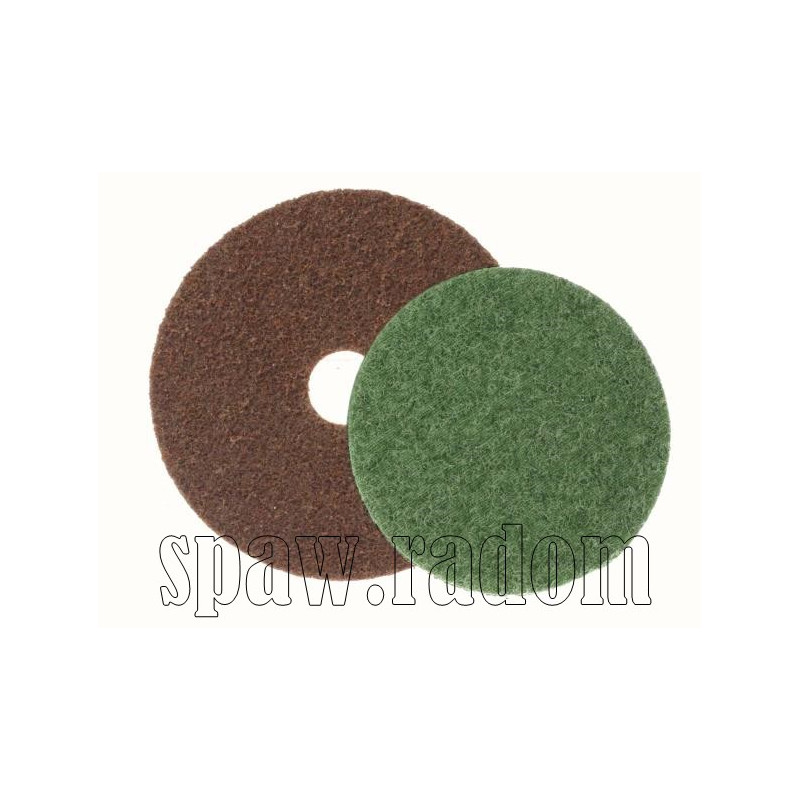 Krążek czepny z włókniny maszynowej