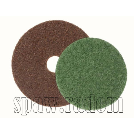 Krążek czepny z włókniny maszynowej