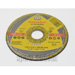 Tarcza do cięcia metalu A24 Extra 115x2,5x22 KLINGSPOR (K0011)