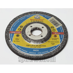 Tarcza do szlifowania inox A24N Supra 125x6,0x22 KLINGSPOR (K0025)