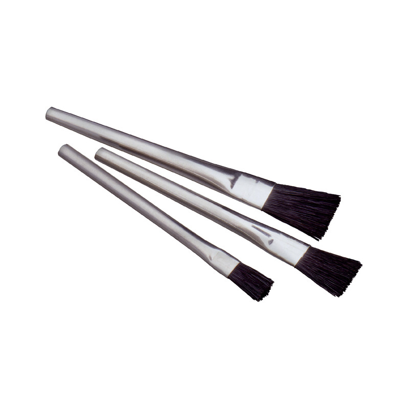 Pędzel do preparatów lutowniczych metalowy 11 x 135 mm (AM0303)