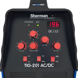 200A TIG 201AC/DC SHERMAN (TEC0102) + zestawy