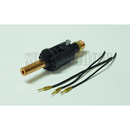 Wtyk Euro do uchwytów TIG oraz uchwytów do cięcia plazmą gaz 1/4 korpus (PL0415)