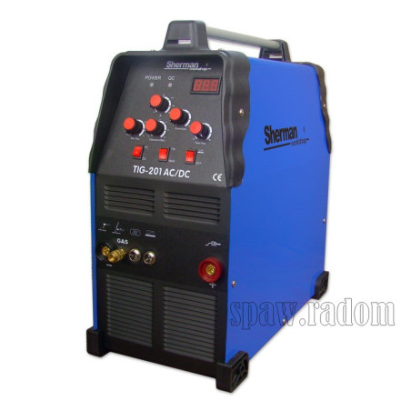 200A TIG 201AC/DC SHERMAN (TEC0102) + zestawy