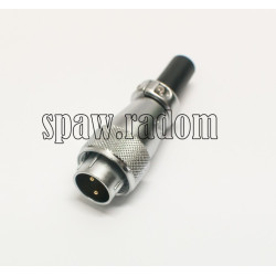 Wtyczka sterowania (męska na kabel) 2pol (IM0058)