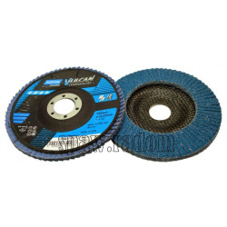 Ściernica lamelkowa cyrkon fi 125x22 gr 120 Vulcan NORTON (N0137)