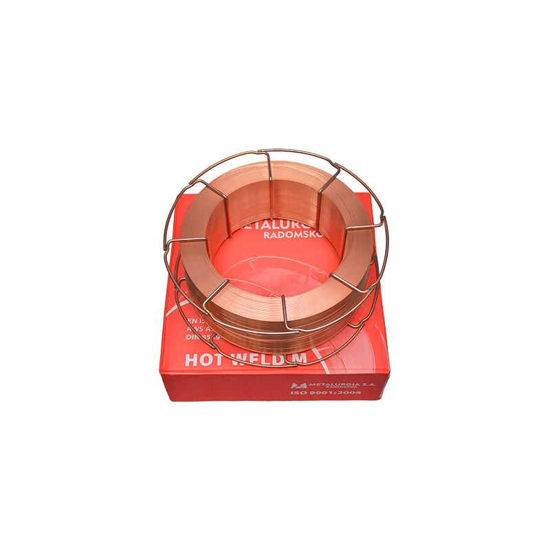 Drut do spawania SG2 1,0/15kg HOT WELD M METALURGIA (M0075)