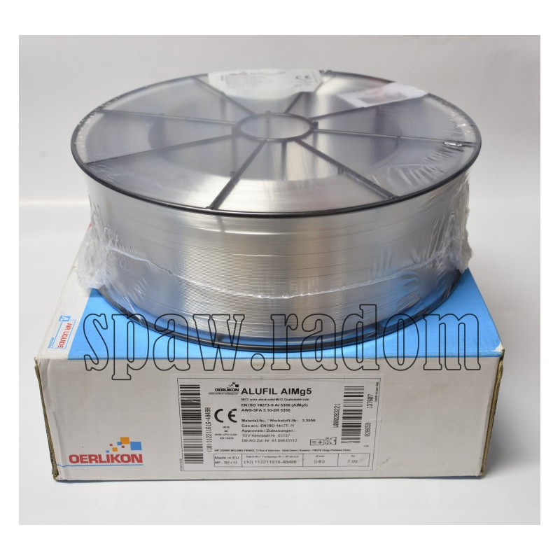 Drut spawalniczy ALUFIL AlMg5 0,8/7kg OERLIKON (ALWP2270)
