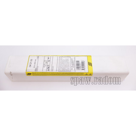 Elektrody do cięcia OK 21.03 4,0 x 350mm/63szt/3,3kg ESAB (ESAB1311)