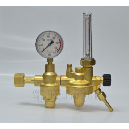 Reduktor dwustopniowy z rotametrem do Ar/CO2 2RBArg/KW-0,15R PERUN (PER1224)