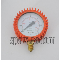 Manometr propan-butan 6bar gwint M12x1,5 63mm (PERUN) (IM0478)