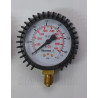 Manometr CO2/Argon ciśnieniowy 315bar gwint 1/4 63mm (IMPORT) (IM0482)