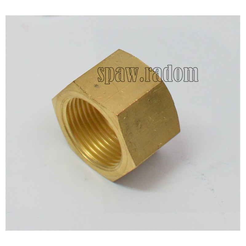 Nakrętka do łącznika wlotowego do reduktora tlenowego RBT PERUN (PER1375)